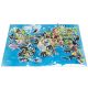 JANOD 3D  Puzzle Ugrožene životinjice - 200 delova - J02676-1