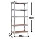 SuperHome 180x100x50cm 175Kg Metalna Montažna Polica - 1598-1
