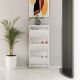 HANAH HOME Cipelarnik Metal, bela - EP3056532