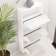 HANAH HOME Cipelarnik Metal, bela - EP3056532