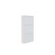 HANAH HOME Cipelarnik Metal, bela - EP3056532