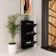 HANAH HOME Cipelarnik Metal, crna - EP3056535