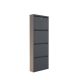 HANAH HOME Cipelarnik Locking Metal, antracit - EP3056556
