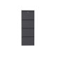 HANAH HOME Cipelarnik Locking Metal, antracit - EP3056556