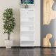 HANAH HOME Cipelarnik Locking Metal, bela - EP3056559