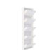 HANAH HOME Cipelarnik Locking Metal, bela - EP3056565
