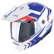 SCORPION Adx-2 lewis white-blue-red kaciga - 15SCO89504263