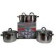 Excellent Line Jumbo Set Lonci 8 delova EL-8BPS - 1600-1-1