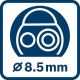 BOSCH Glava kamere GIC i kabl 8,5mm; 3m za GIC inspekcione kamere - 1600A009BA