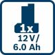 BOSCH Akumulator GBA 12V 6.0 Ah u kartonskoj kutiji - 1600A00X7H