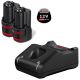 BOSCH set akumulatora 2x GBA 12V 2.0Ah + 1x punjač GAL 12V-40 - (1600A019R8) - 1600A019R8