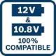 BOSCH set akumulatora 2x GBA 12V 2.0Ah + 1x punjač GAL 12V-40 - (1600A019R8) - 1600A019R8