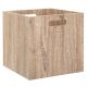 FIVE Kutija za odlaganje 30,5x30,5x30,5 cm drvo natural - 160403D-1
