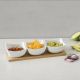 SECRET DE GOURMET Set činija na poslužavniku 3/1 30x10x7cm - 160510
