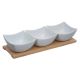 SECRET DE GOURMET Set činija na poslužavniku 3/1 30x10x7cm - 160510