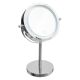 FIVE Ogledalo sa LED svetlom 19x3.4x29.5cm, srebrna - 160974-1