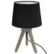 ATMOSPHERA Lampa 18x30,5cm pamuk/poliester/drvo crna - 161510