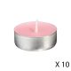 ATMOSPHERA Set mirisnih svećica od voska 30/1 roze - 161646E