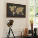 ATMOSPHERA Slika sa ramom na platnu World  58x88cm - 162269