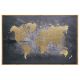 ATMOSPHERA Slika sa ramom na platnu World  58x88cm - 162269