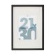 ATMOSPHERA Ram za slike  21x30/12x17cm crna - 162354A