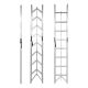 SuperStep Sklapajuće Alu Merdevine 8 Gazišta 266cm - 1638-1-1