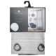ATMOSPHERA Zavesa louis 140x240cm poliester siva - 163924B