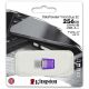KINGSTON USB flash memorija 256GB DataTraveler MicroDuo 3C DTDUO3CG3, ljubičasta - USB01262
