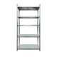 SuperHome 180x90x40cm 5x100kg Potpuno Metalna Montažna Polica - 1654-1-1-1