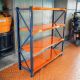 SuperHome 200x200x60cm 4x200kg Potpuno Metalna Montažna Polica - 1655-1