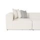 ATELIER DEL SOFA Ugaona garnitura Frida 4, krem - 165THN1101