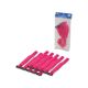 LOGILINK Čičak trakice za vezivanje kablova Velcro 500x20mm 10kom (Roze) - 166836-1
