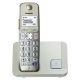 PANASONIC Bežični telefon KX-TGE210FXN, šampanj - 47010