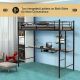 Izdignuti krevet sa radnim stolom 200x90x180cm - 1675-1-1-1