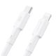 BAVIN Kabl 30W type-C na lightning 1,2m, bela - 90106