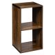 FIVE Stalak sa 2 police 34.5x32x67.5cm, drvo/braon - 167861