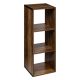 FIVE Stalak sa 3 police 34.5x32x100.5cm, drvo/braon - 167862