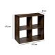 FIVE Stalak sa 4 police 67.5x32x67.7cm, drvo/braon - 167863