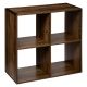 FIVE Stalak sa 4 police 67.5x32x67.7cm, drvo/braon - 167863