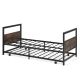 Metalni krevet samac sa pomoćnim krevetom 200x90cm - 1678-1