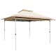 Gazebo paviljon sa mehanizmom 350x350cm Braon - 1680-1