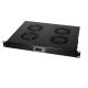 LOGILINK Ventilator panel sa 4 ventilatora i termostatom, 1U, 465 x 350, crni (4815) - 171299-1