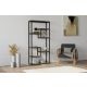 HANAH HOME Polica za knjige Emina Walnut - 171749