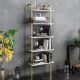 HANAH HOME Polica za knjige Piante White Gold - 171754