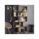 HANAH HOME Polica za knjige Nilufer Walnut - 171755
