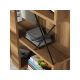 HANAH HOME Polica za knjige Extra Walnut - 171764