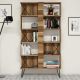 HANAH HOME Polica za knjige Extra Walnut - 171764