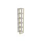 HANAH HOME Polica za knjige Polka 2 White - 171842