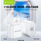 BAVIN Punjač 20W USB-C + kabl type-C 60W, bela - 90036