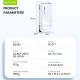 BAVIN Power bank 40000mAh, bela - 90315
